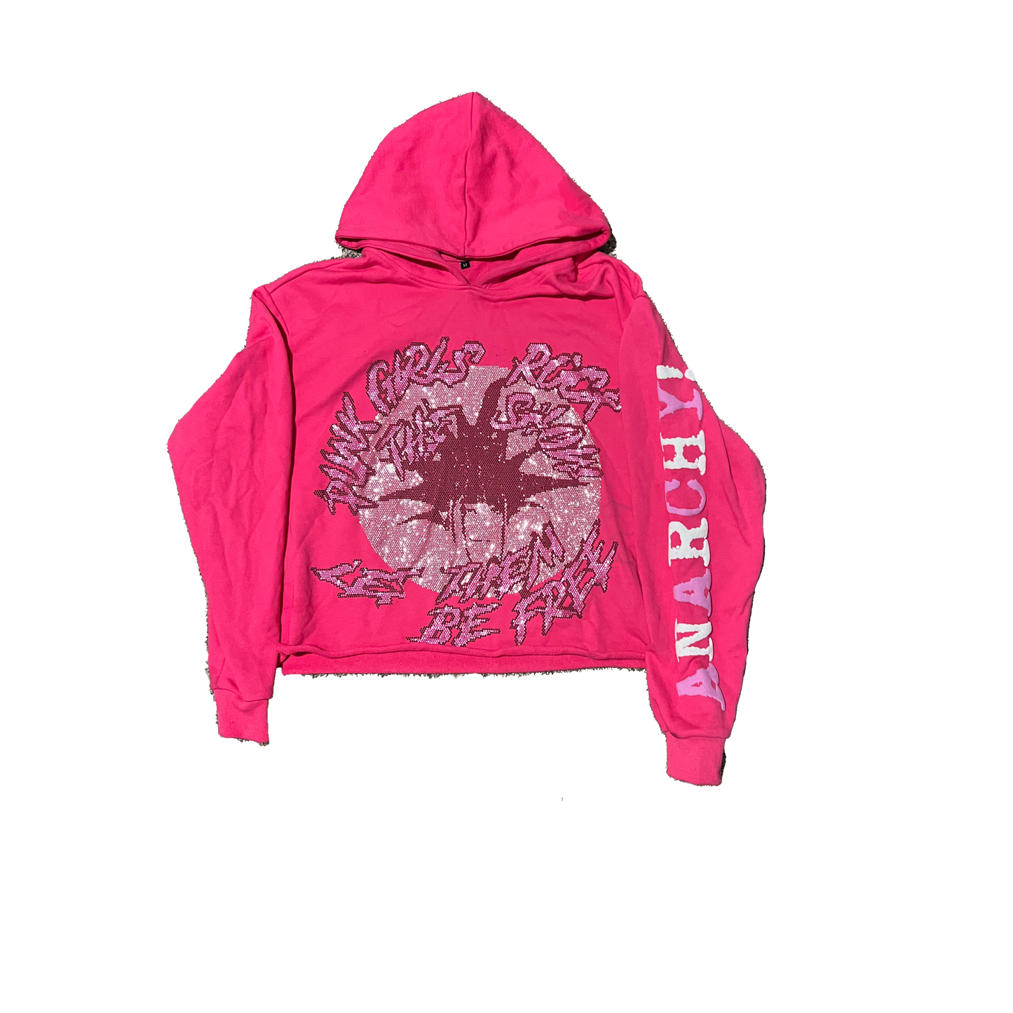 PINK PUNK GIRLS HOODIE